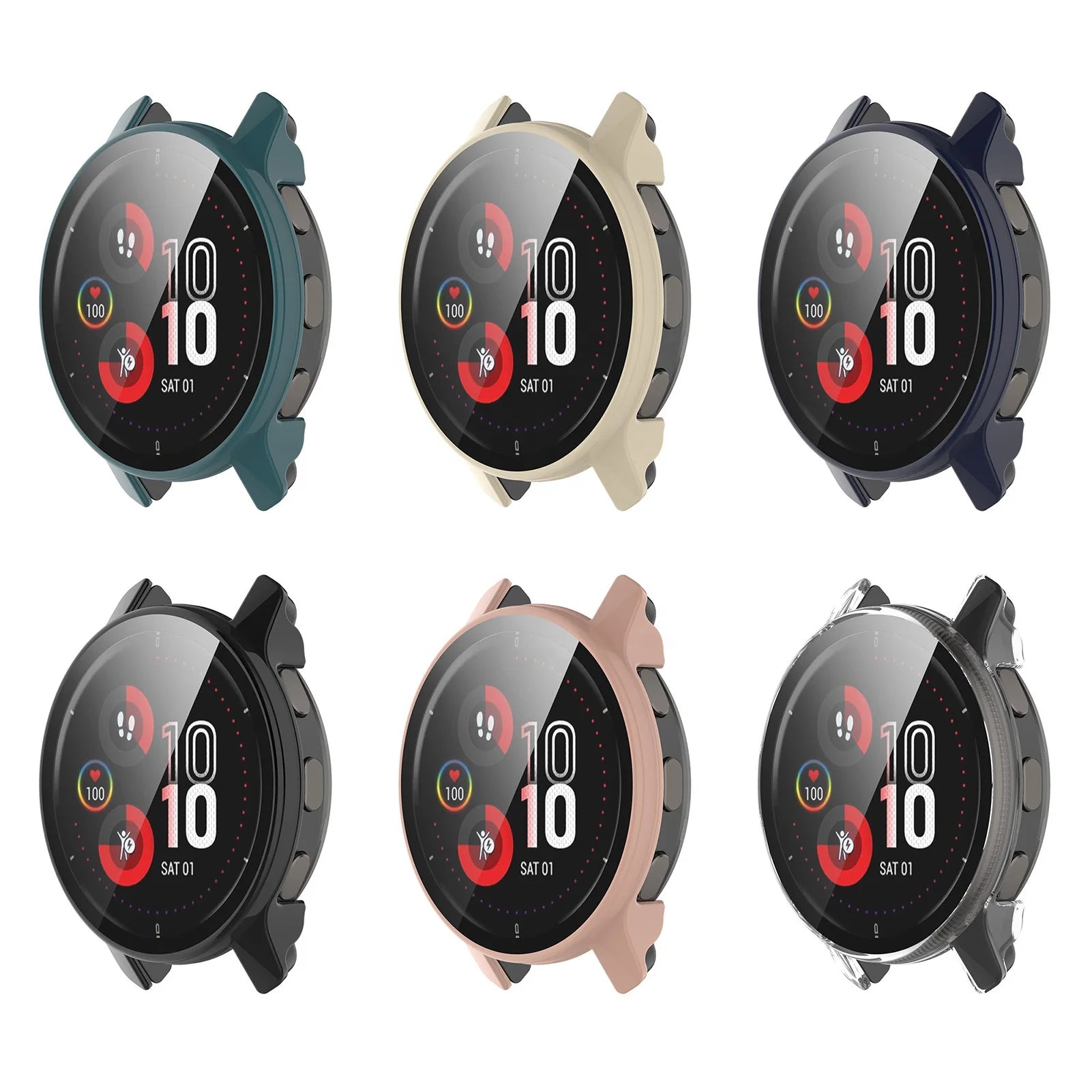Replacement Smartwatch Bracelet Cover Watch Case for Garmin Venu 2 Plus 43MM Protectors Frame for Garmin Venu2 Plus Shell