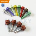 Economical Custom Design Hex Head Self-drilling Colored Self Drilling Screw Tapping Screw