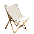 WOQI Solid Wood Lightweight Portable Folding Chair for Camping Hiking & Picnic