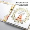Custom Logo Baby First Year Memory Book Personalized Newborn Photo Album Bulk Corporate Baby Shower Gift Supplier