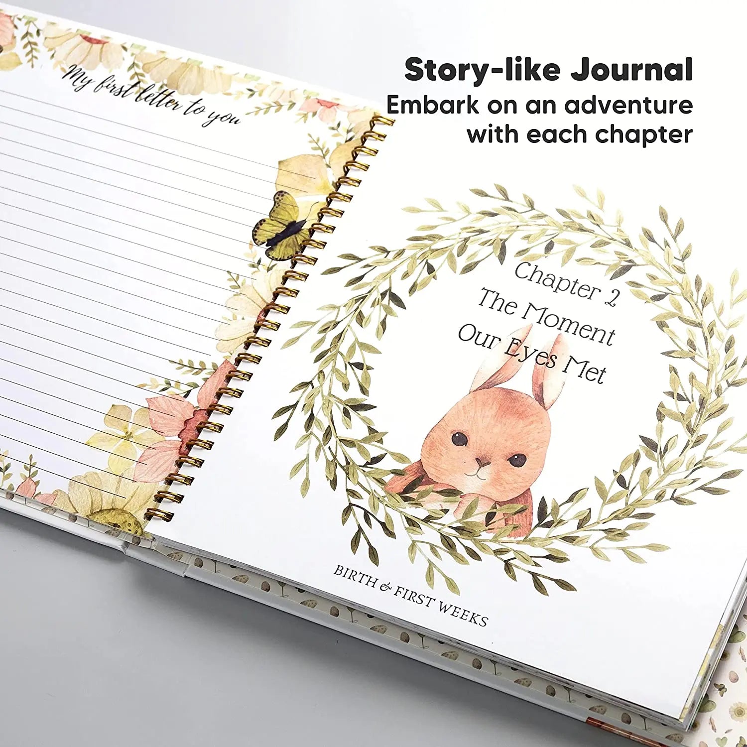 Custom Logo Baby First Year Memory Book Personalized Newborn Photo Album Bulk Corporate Baby Shower Gift Supplier