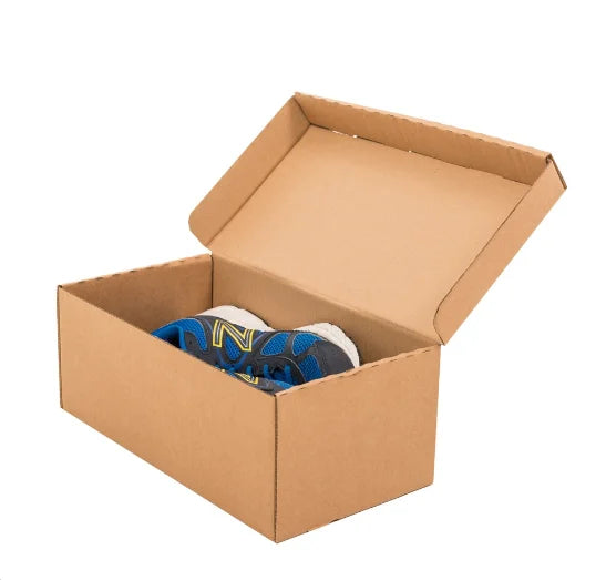Custom Cheap Competitive Price Kraft Corrugated Paper Package Sports Shoes Packaging Box Shipping Box