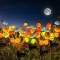 Howlighting Outdoor Solar Mushroom Stake Lights Waterproof Garden Solar Decorations for Lawn Front Porch Patio Backyard