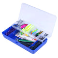 Wholesale Box032 Combo 64pcs/box Fishing Tackle Kit Artificial Crankbait Minnow Popper VIB Soft Fishing Lures Set