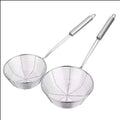 Hot Sale Household Stainless Steel Hot Pot Colander Scoop Thickened Leaky Noodle Line Metal Strainer Utensil