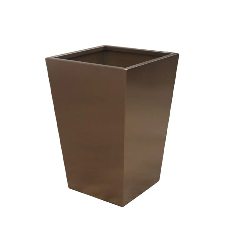 Outdoor Garden Furniture Steel Stackable Planters Pot Public Park Balcony Plant Pots Outside Urban Street Vintage Big Flower Box