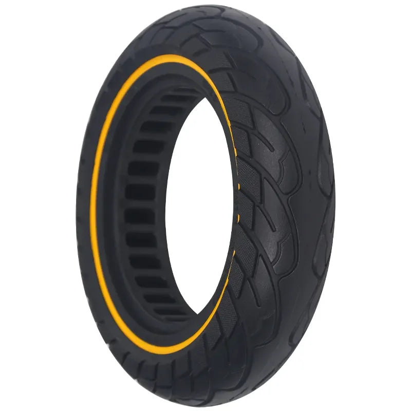 New Image Eu Stock Scooter G30 60/70-6.5 Solid Rubber Tire 10 Inch 10x2.5 Max G30 Honeycomb Solid Tyre Yellow for Xiaomi Mi4