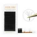 Cashmere Lash Extensions Trays Custom Logo Matte Dark Black Volume Lash Extensions Cashmere Easy Fan