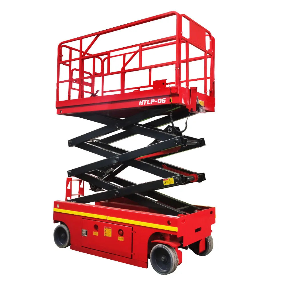 New Design 6 m 8 m 10 m 12 m Self Propelled Crawler Tracked Scissor Lifting Platform