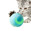 Manufacturer Wholesale Fashion Smart Electric Cat Ball Interactive Cat Toys ABS+Silicone Material Molar Teeth Sound Ball Dog Toy