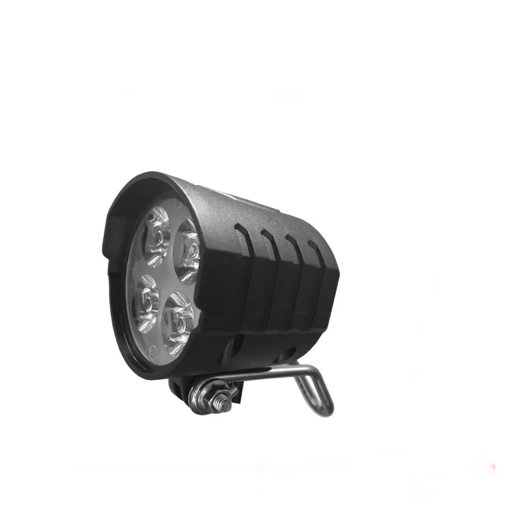 High Quality 36-60V Waterproof Electric Bicycle Parts Set Premium Front Headlight with Horn Accessory