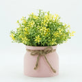 Simulated Orchid Bean Small Bonsai Artificial Flower Decorations Creative Living Room Tabletop Green Plants Home Decorations