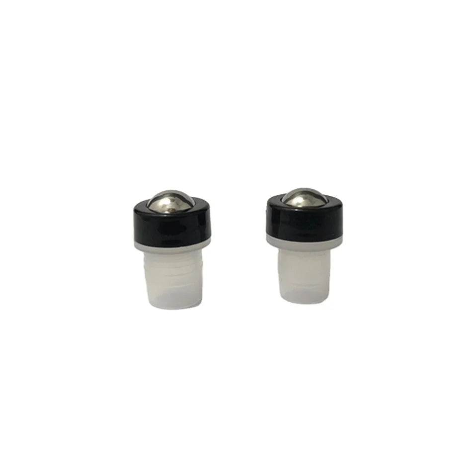 16mm / 18mm Transparent Plastic Roller Steel Roller Ball Two-Colors Roller Balls for Essential Oil Roll on Bottle MegaBDM