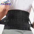 PAIDES Super Stable Support Adjustable  Sports Removable Pad Elastic Back Traction Waist Lumbar Support Belt Lower Back Adult