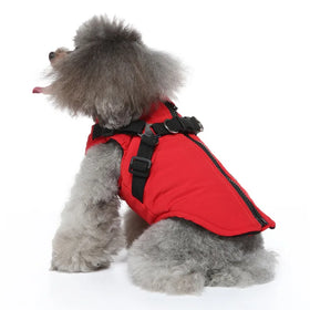 Adjustable Wholesale Winter Warm Pet Small Dog Harness Coat Clothes