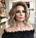 Pre Plucked Loose Wave Highlight Blonde Brazilian Human Hair Wigs Wholesale Prices 13x6 Invisible Lace Front Wig for Women