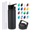 Best Matt Powder Coating Vacuum Water Bottle Custom Insulated Stainless Steel Sport Bottle