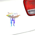 Death Note Angel Sticker Car Bumper Auto Motorcycle Window Truck Vinyl Decal Gift Die Cut Decal Latop Window Glass Vinyl Sticker