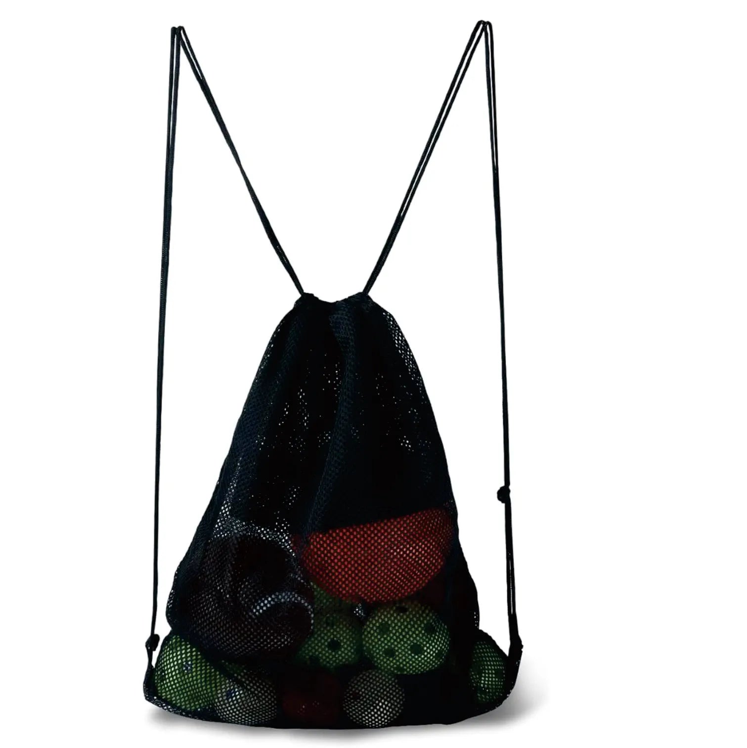 15*19 Inch Mesh Drawstring Backpack Bag Multifunction for Swimming Athletic Gym Clothes Beach Swim