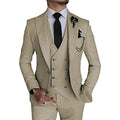 S0424H Three-piece Male Groomsman Groomsman Temperament Tight High-quality Suit
