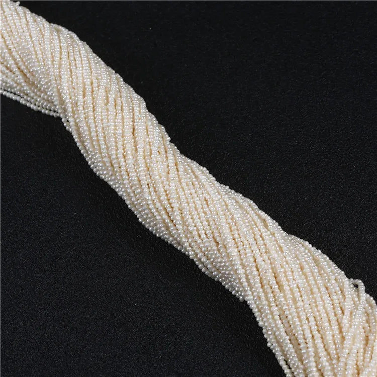 Wholesale 1.8-2.2mm Tiny Pearl Potato Loose Dyro Beads Freshwater Pearl Strands