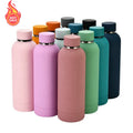 Eco-Friendly Vacuum Insulated Water Bottles Logo Gym Metal Waterbottle Thermos Drink Bottle Stainless Steel Custom Water Bottle