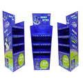Customized POP Cardboard Drink Display Retail Promotion Corrugated Carton Floor Display for Beverages