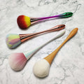 Beauty Tool Long Handle Large Nail Art Dust Brush Remover Powder Wholesale Price Nail Dust Brush Cleaning