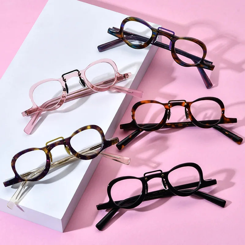 New Design Women's and Men's Eyewear Acetate Optical Frames Glasses Cellulose Fashionable Eyeglasses