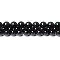 New Recommend Gemstone Polished Black Onyx Round Beads in 16 Inch Loose Strand