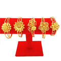 Dubai Jewelry Flower Bracelet Brass Gold PlatedLarge Flower Pendant Exquisite  Imitation-Gold Plated Ladies Fashion Jewelry