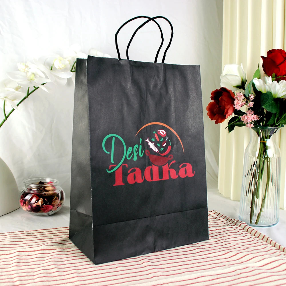 Wholesale Customized Creative logo Eco Friendly Luxury Gift Clothing Jewelry Box Packaging Paper Bags with Handles