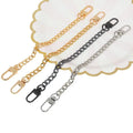 Meetee LCH-250 20cm Zinc Alloy Clasp Bag Chain Handbag Hardware Accessories Purse Shoulder Strap Replacement Wristlet Chains