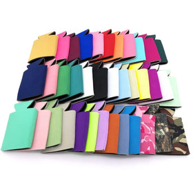 Blank Beer Holder Bulk Collapsible Foam Neoprene Stubby Holder Personalized Sublimation Sleeves Can Coozies Can Coolers