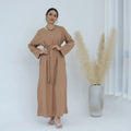 Abaya Dubai 2026 Solid Color Traditional Muslim Clothing Modest Dresses Islamic Clothing Abaya Women Muslim Long Dress