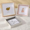 Modern Pink Plastic Frame Memory Display Cabinet 3cm Depth Dried Flower & Souvenir Photo Frames Shadow Box Picture Frame