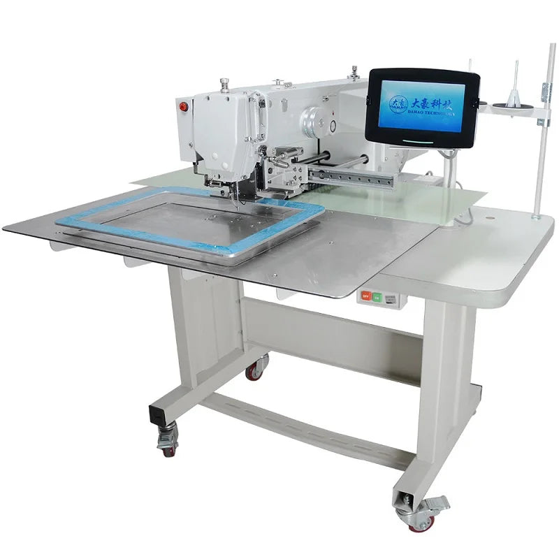 3020 Mesin Jahit Besar Woven Label square Stitch Large Sewing Equipments Decorative Stitching Machine