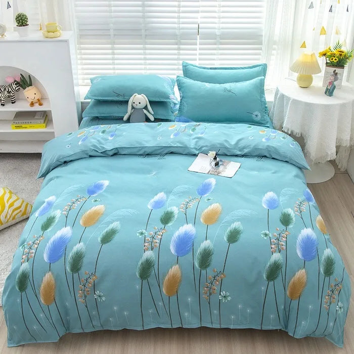 63Plant Cashmere High-grade Fabric Super High Cost Performance 4pcs Bedding Set Duvet Cover Bed Sheet Pillow Supercost-effective
