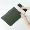 2021 Sleeve Laptop PU Leather Bag Case Notebook Leather Case Cover