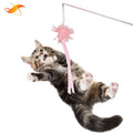 Best Selling Cute Fairy Stick Cat  Interactive Bite-resistant  Stick Cat Teaser Cat Feather Toy