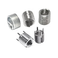 M5*0.8 Industrial Keensert Stainless Steel Zinc Alloy Key Locking Thread Insert Fasteners Shoulder Washer 15mm Length