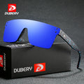 D104 DUBERY Polarized TAC Lenses PC Frame Oversized One-piece Sports Sunglasses Trend Colorful New Design 2022