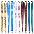 Low MOQ Promotional Gift Custom Polyester OEM/ODM Sublimation Printing  Lanyard and  Id Badge Neck Strap Lanyards
