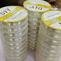 Factory Wholesale Multi 5 Sizes 0.3mm 0.4mm 0.5mm 0.6mm 0.8mm Gold Plated Jewelry Accessories Brass Copper Wire