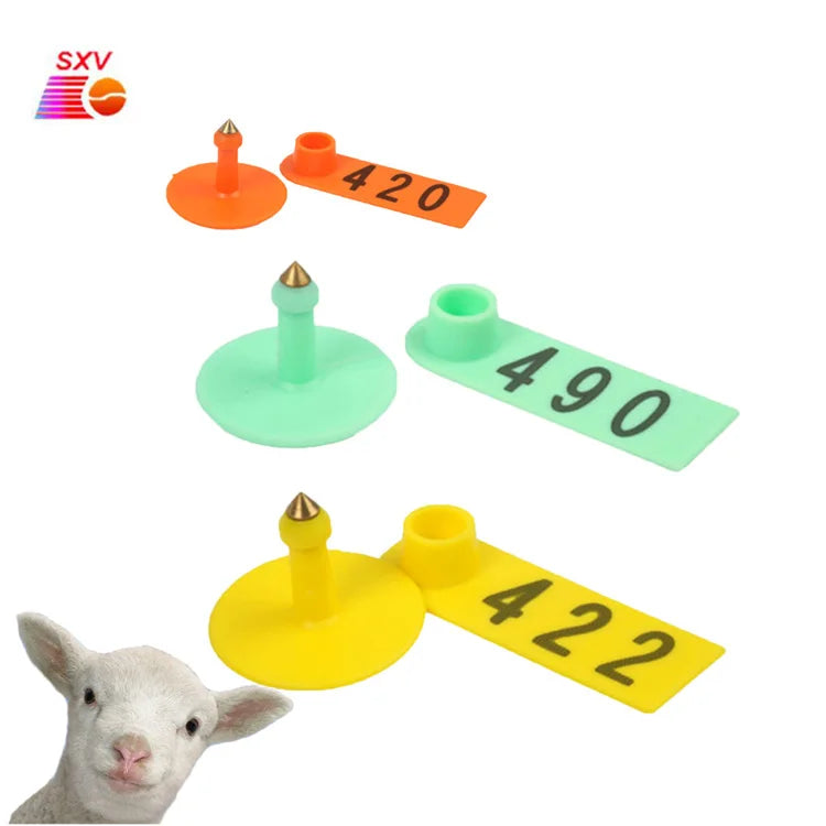 Hot Selling New Condition Animal Farm Equipment TPU Sheep and Goat RFID Ear Tag