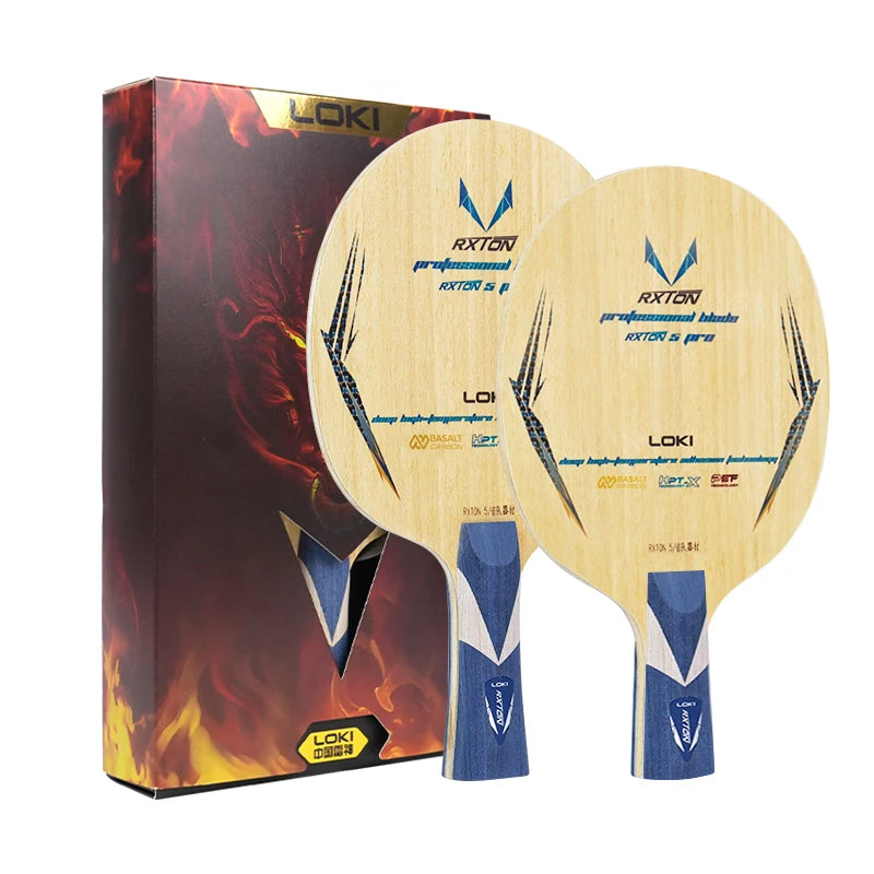 Professional Players Recommend LOKI Custom Table Tennis Blade Carbon Fiber for Training Improve Skills MegaBDM