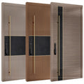 China Top Manufacturer Custom Stable Durable Contemporary Pivot Front Doors Oversized Pivot Door Timber Composite Front Door