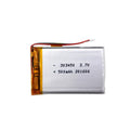 China Li Polymer Battery 303450 500mAh Rechargeable Lipo Digital Battery 3.7v