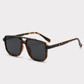 Europe and the United States Women Retro Ins Sunglasses Men Fashion Double Beam Polarized Sunglasses Custom Logo