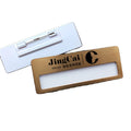 Factory Wholesale Custom Employee ID Badge Personalized Name Tag Free Sample Custom Made Metal Name Tag for Identification